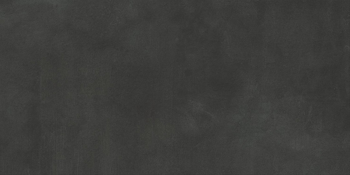 Carrelage effet Béton Gris Nuit 60x30x0,9 cm Mat Gravino - Sol et mur intérieur