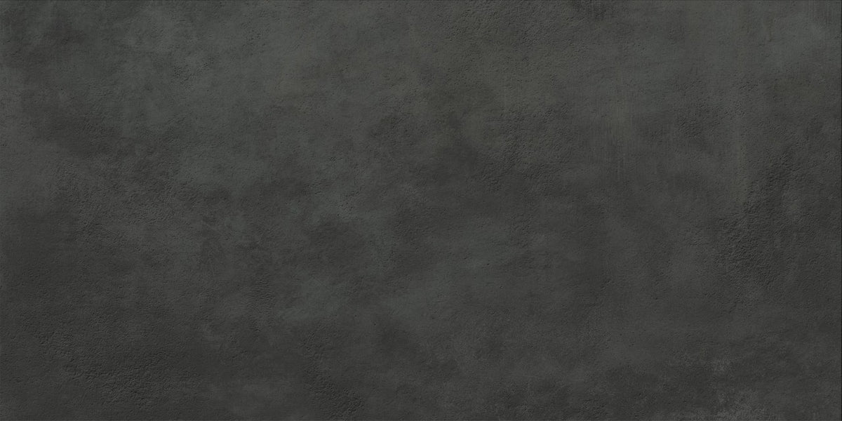 Carrelage effet Béton Gris Nuit 120x60x2 cm Gravino - Sol extérieur