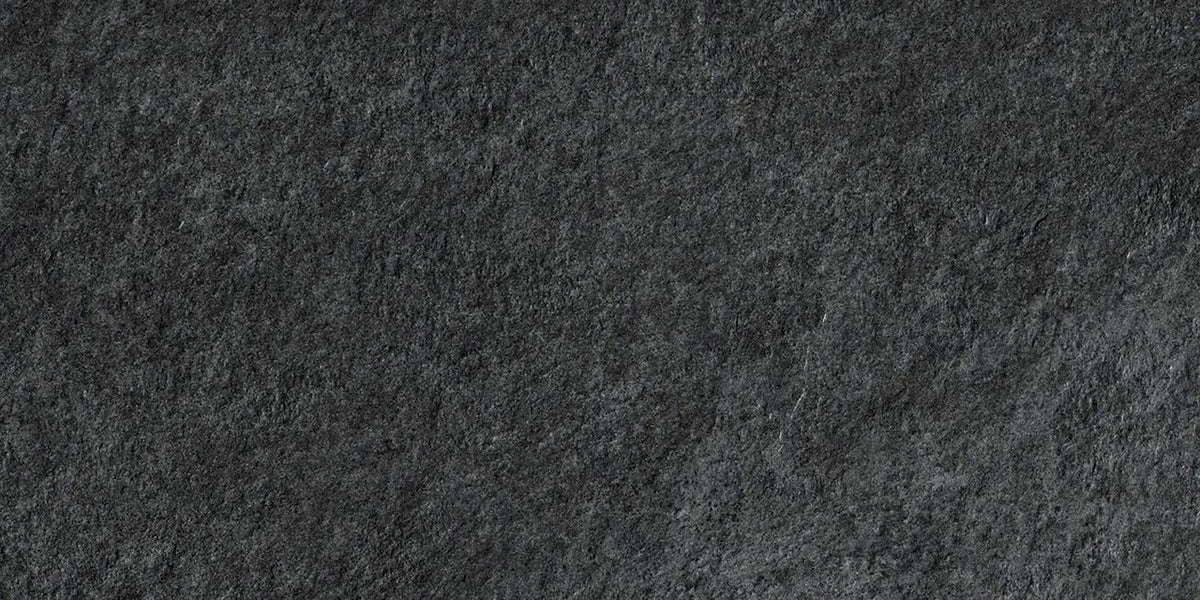 Carrelage effet Pierre Quartzite Gris Dark  60x30x0,9 cm Mat Teravio - Sol et mur intérieur