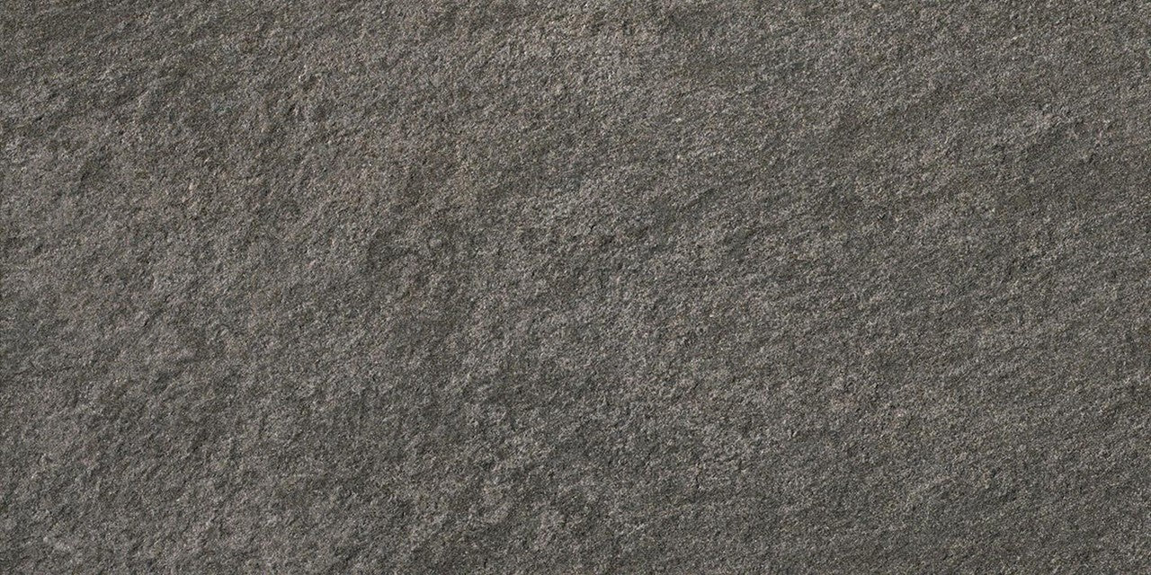 Carrelage effet Pierre Quartzite Gris Argile 60x30x0,9 cm Teravio - Sol extérieur