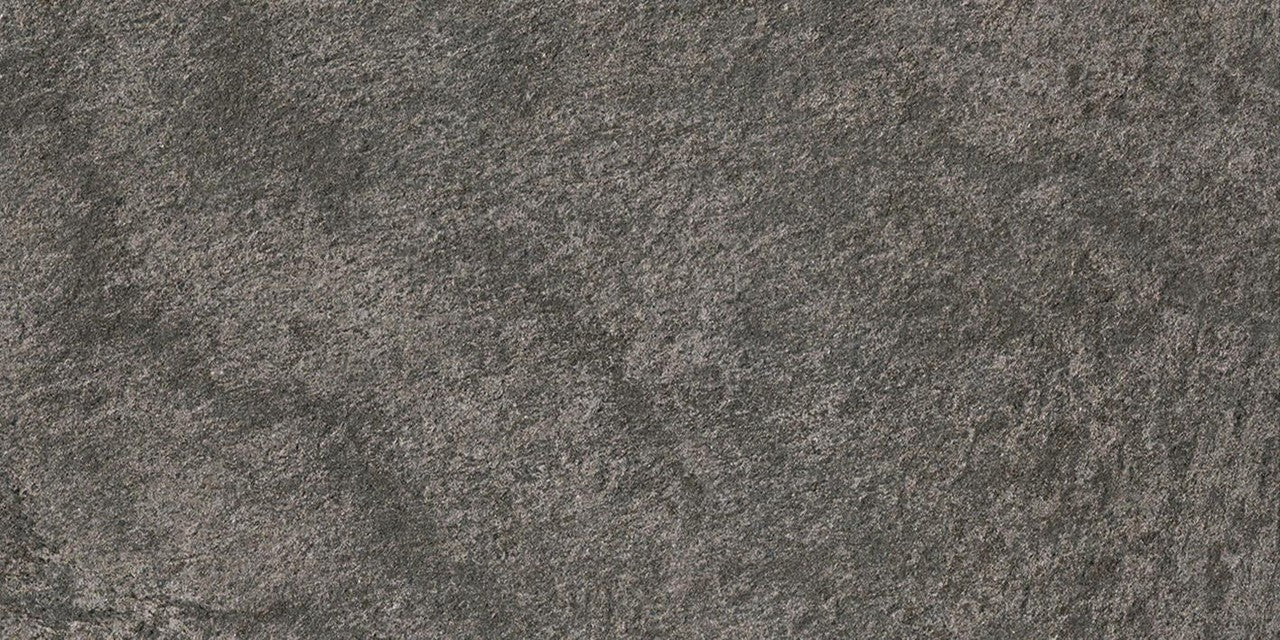 Carrelage effet Pierre Quartzite Gris Argile 60x30x0,9 cm Teravio - Sol extérieur