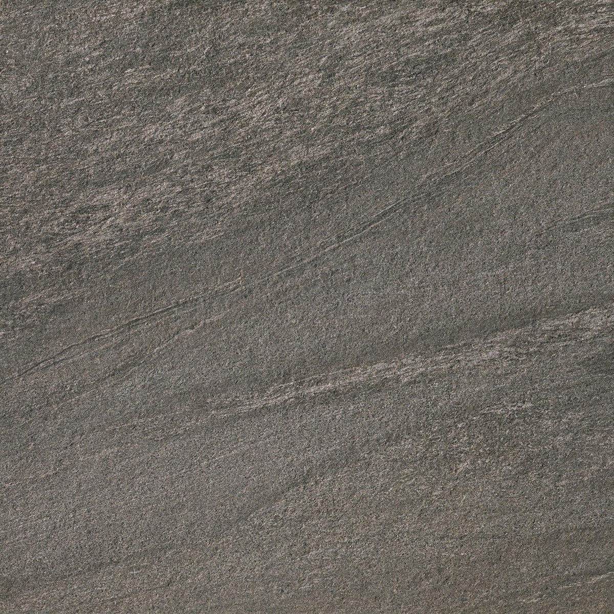 Carrelage effet Pierre Quartzite Gris Argile 60x60x0,9 cm Mat Teravio - Sol et mur intérieur