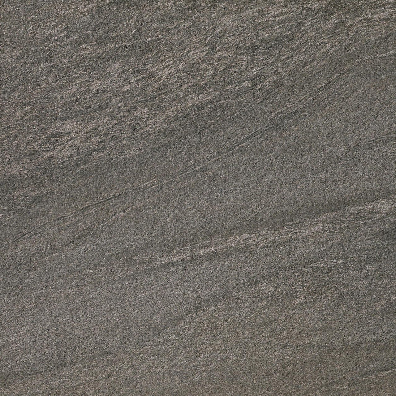 Carrelage effet Pierre Quartzite Gris Argile 60x60x0,9 cm Mat Teravio - Sol et mur intérieur