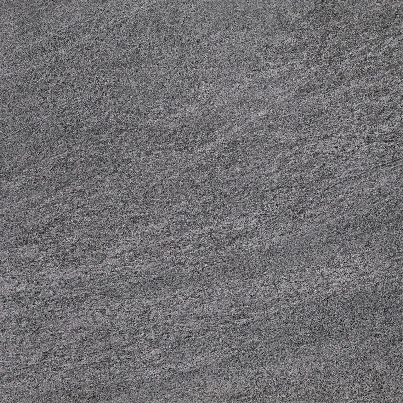 Carrelage effet Pierre Quartzite Gris Ombre 60x60x0,9 cm Mat Teravio - Sol et mur intérieur