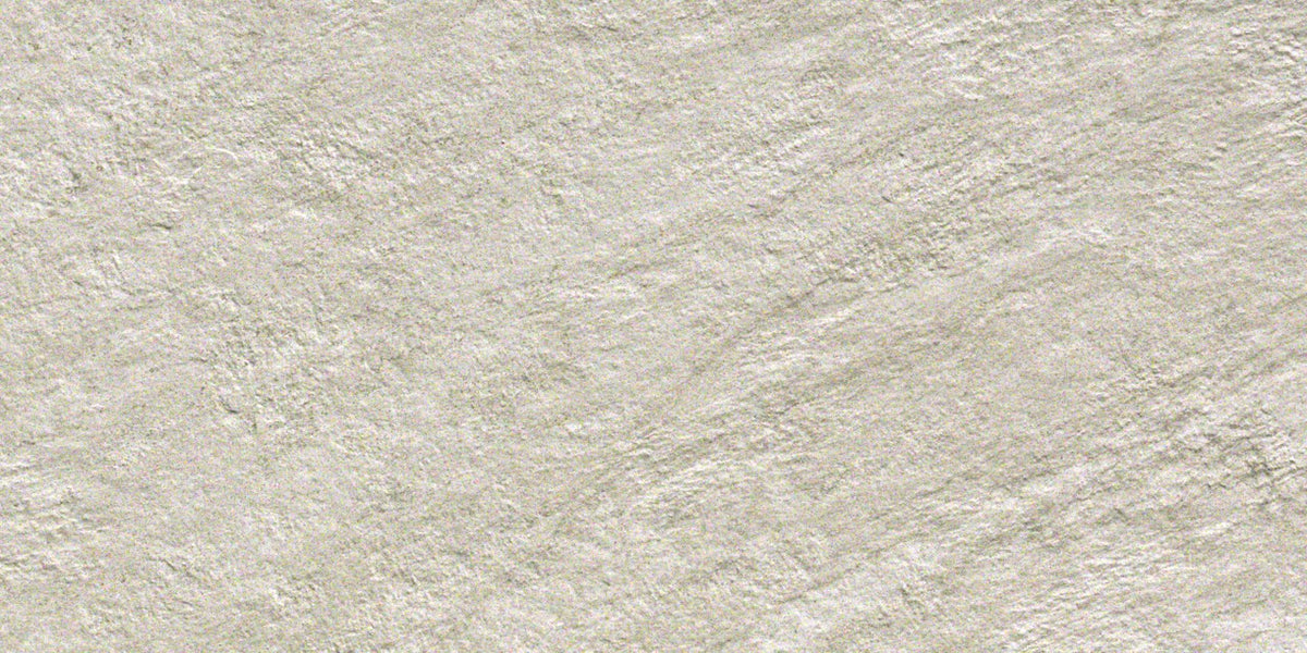 Carrelage effet Pierre Quartzite Gris Crème 60x30x0,9 cm Mat Teravio - Sol et mur intérieur