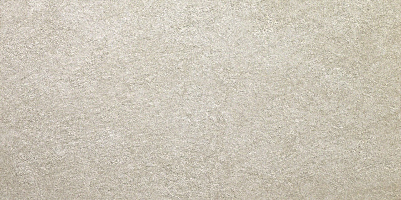 Carrelage effet Pierre Quartzite Gris Crème 150x75x0,9 cm Mat Teravio - Sol et mur intérieur