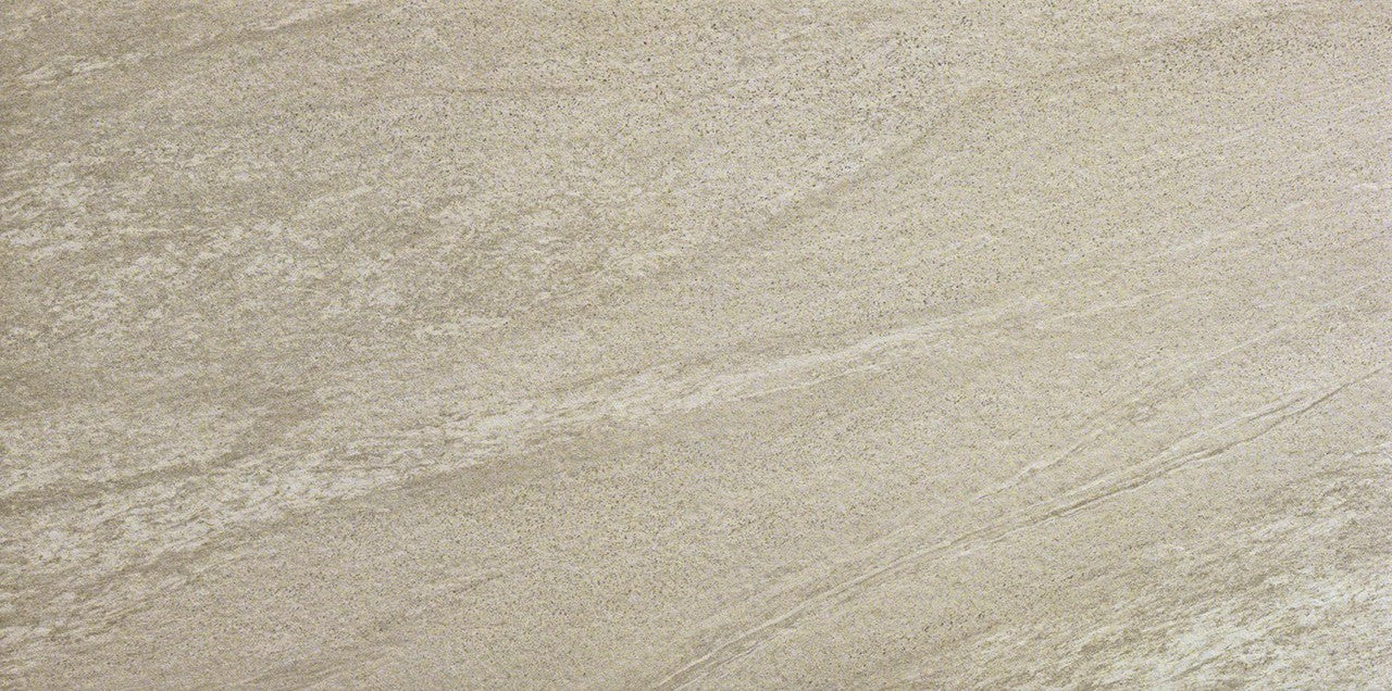 Carrelage effet Pierre Quartzite Gris Silver 80x40x0,85 cm Mat Teravio - Mur intérieur