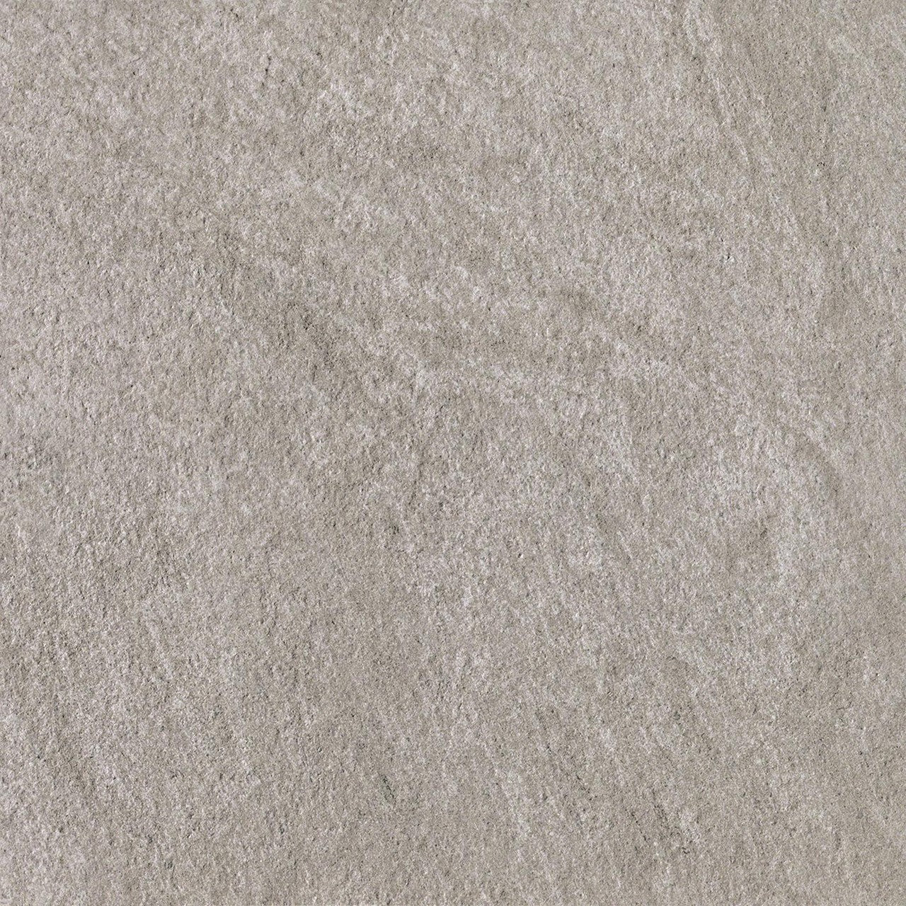 Carrelage effet Pierre Quartzite Gris Silver 60x60x0,9 cm Mat Teravio - Sol et mur intérieur