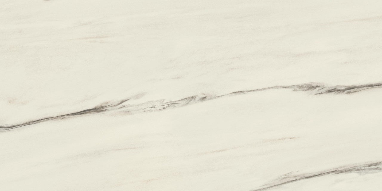 Carrelage effet Marbre Blanc Aurora 150x75x0,9 cm Mat Magnaro - Sol et mur intérieur