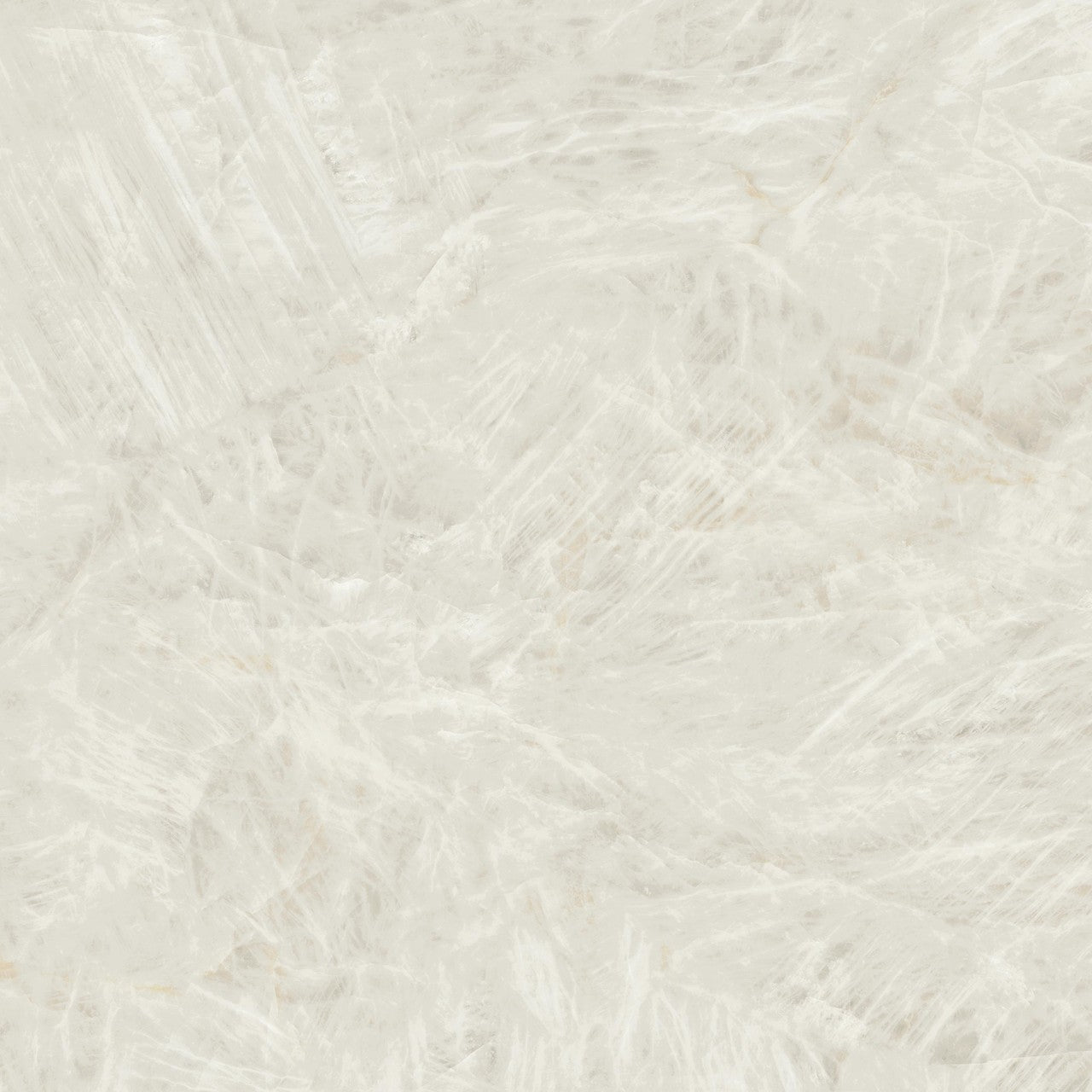 Carrelage effet Marbre Blanc Opale 120x120x0,9 cm Brillant Florenza - Sol et mur intérieur