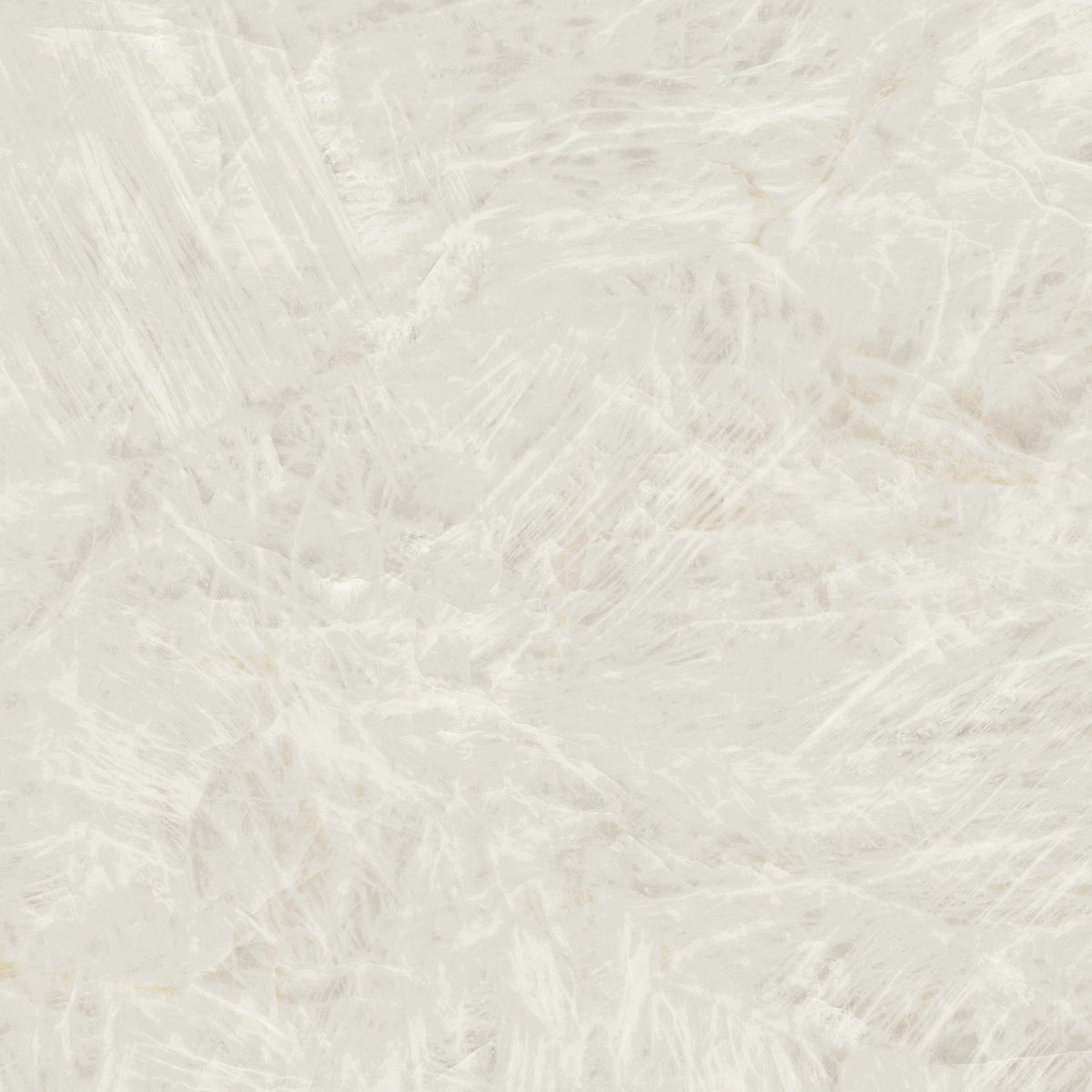 Carrelage effet Marbre Blanc Opale 120x120x0,9 cm Brillant Florenza - Sol et mur intérieur