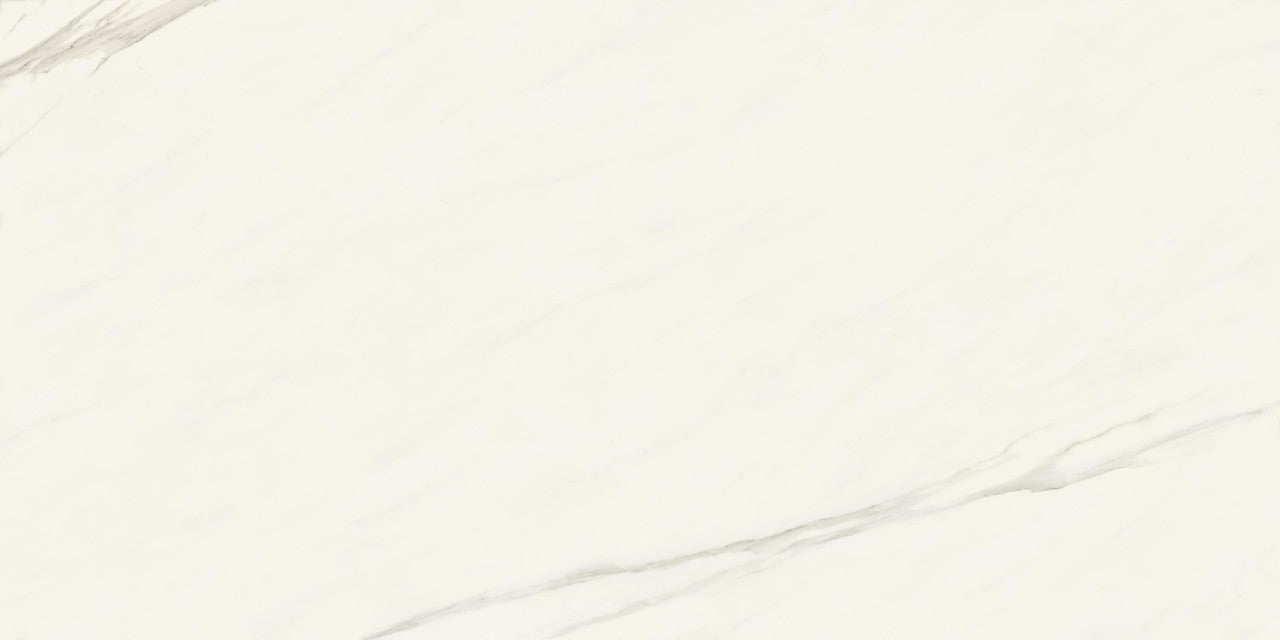 Carrelage effet Marbre Blanc Calacatta Armonia 240x120x0,9 cm Brillant Orsiano - Mur intérieur