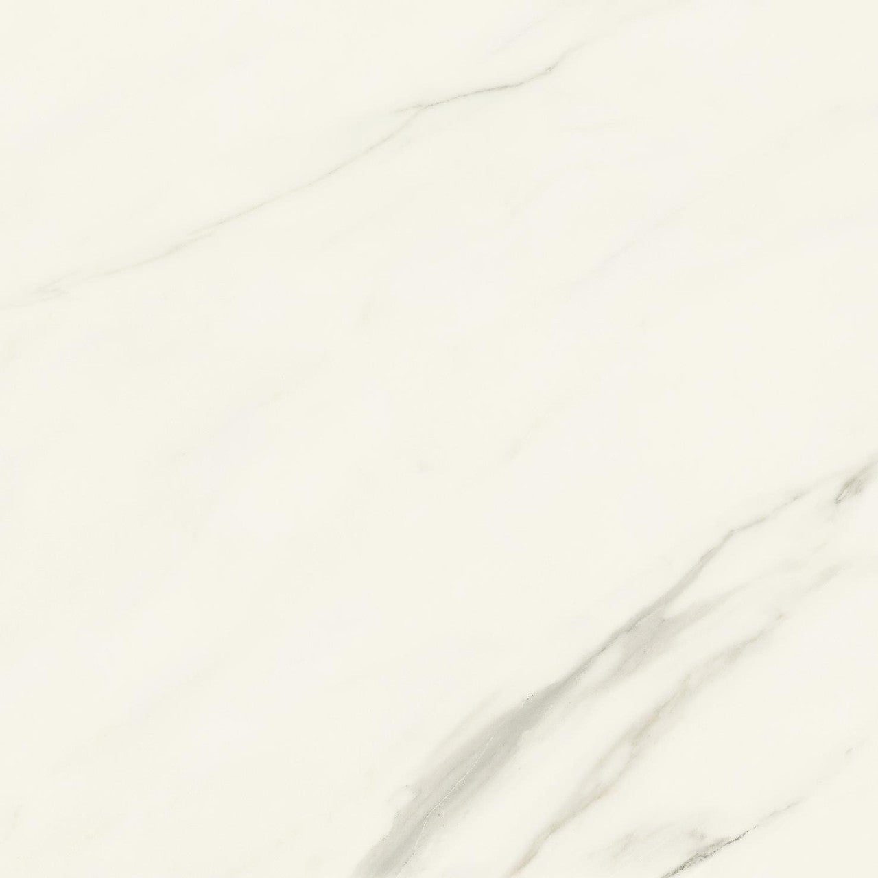 Carrelage effet Marbre Blanc Calacatta Armonia 60x60x0,9 cm Brillant Orsiano - Sol et mur intérieur