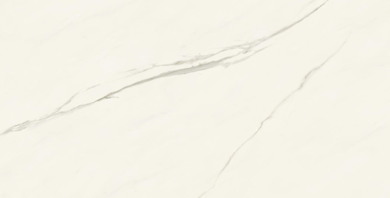 Carrelage effet Marbre Blanc Calacatta Armonia 150x75x0,9 cm Brillant Orsiano - Sol et mur intérieur