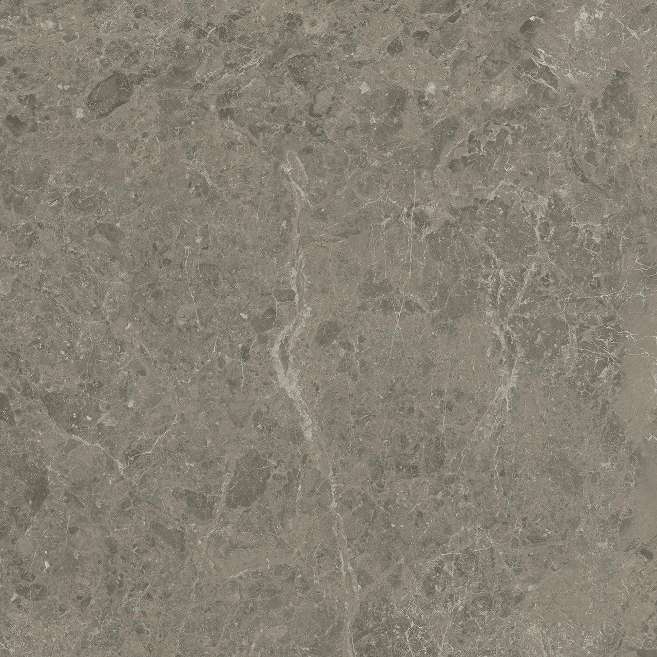 Carrelage effet Marbre Gris Impérial 60x60x0,9 cm Brillant Orsiano - Sol et mur intérieur