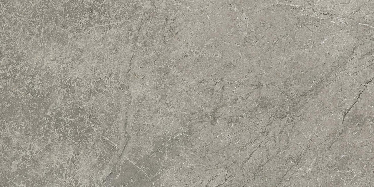 Carrelage effet Marbre Gris Royal 60x30x0,9 cm Mat Orsiano - Sol et mur intérieur