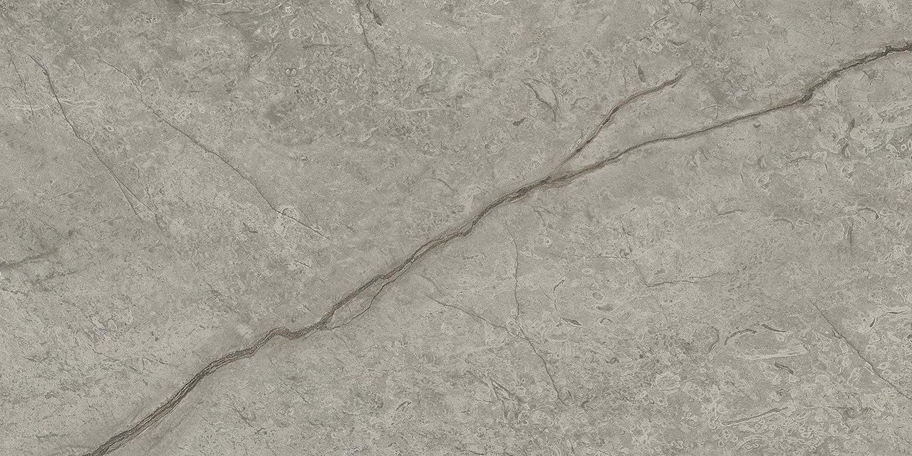 Carrelage effet Marbre Gris Royal 60x30x0,9 cm Brillant Orsiano - Sol et mur intérieur