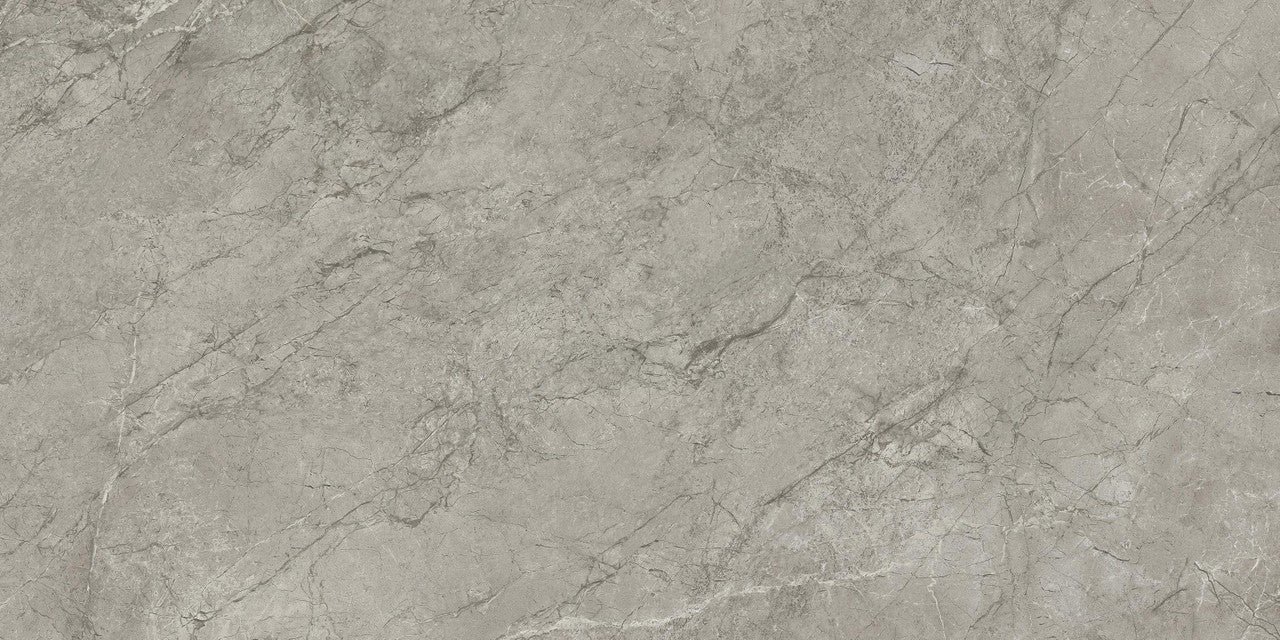 Carrelage effet Marbre Gris Royal 120x60x0,9 cm Mat Orsiano - Sol et mur intérieur