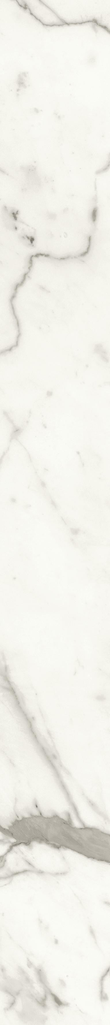 Carrelage effet Marbre Blanc Calacatta Majestic Bookmatch A Slice 278x120x0,6 cm Brillant Faventa - Mur intérieur
