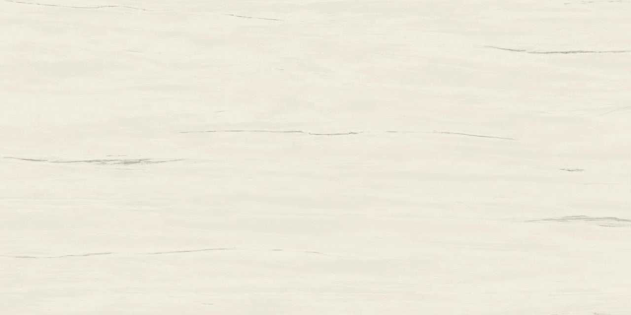 Carrelage effet Marbre Blanc Dolomite 240x120x0,9 cm Brillant Marvillo - Mur intérieur