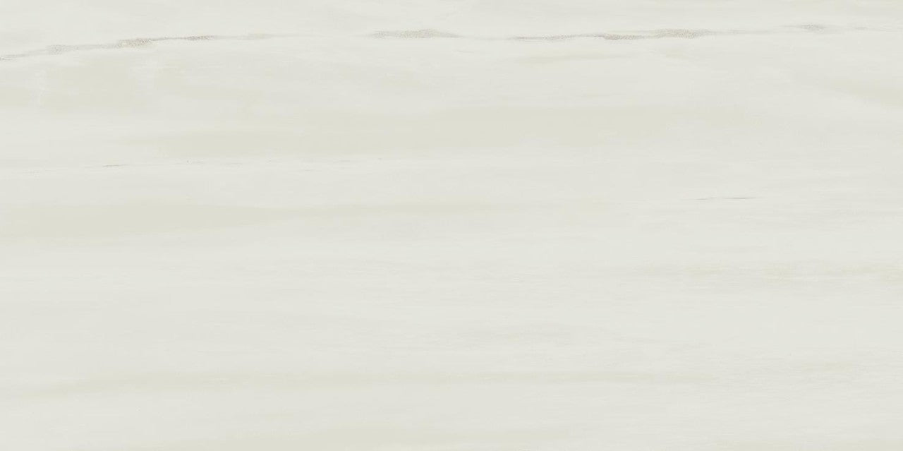 Carrelage effet Marbre Blanc Dolomite 60x30x0,9 cm Brillant Marvillo - Sol et mur intérieur