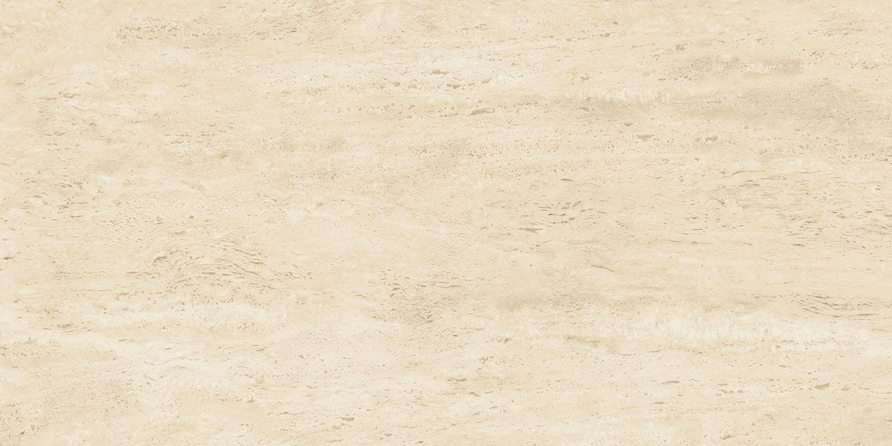 Carrelage effet Travertin Beige Vein Cut 60x30x0,9 cm Mat Neravio - Sol et mur intérieur
