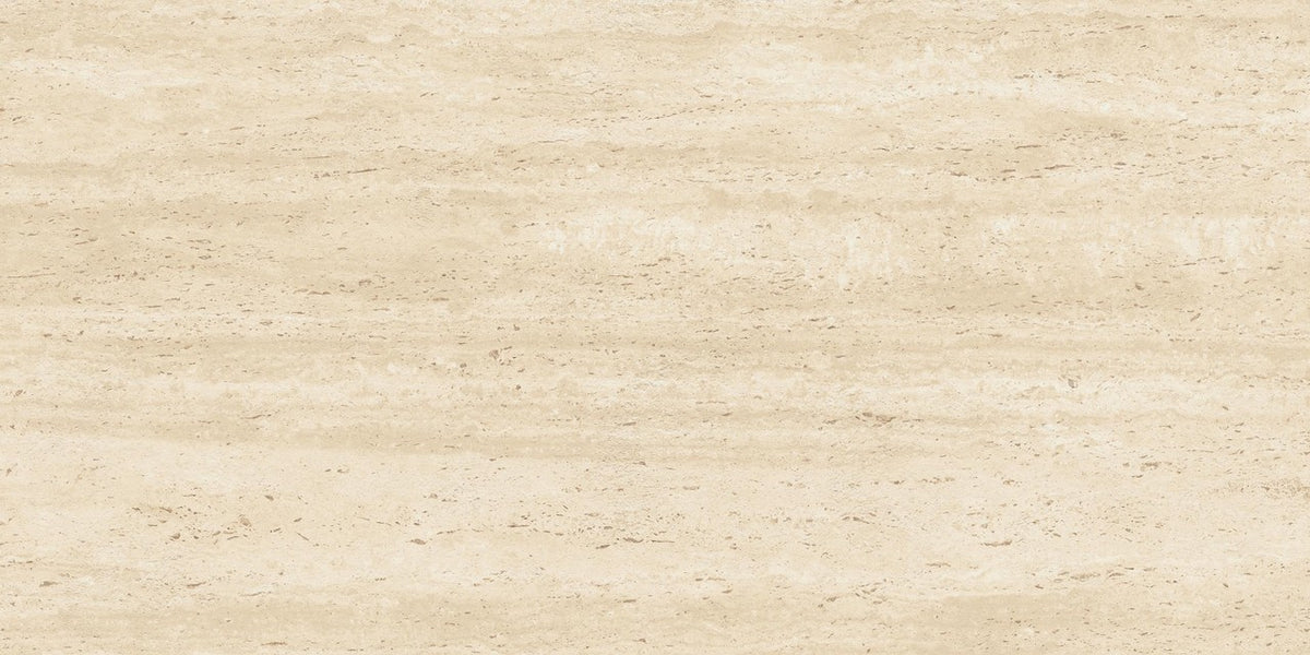 Carrelage effet Travertin Beige Vein Cut 120x60x2 cm Neravio - Sol extérieur