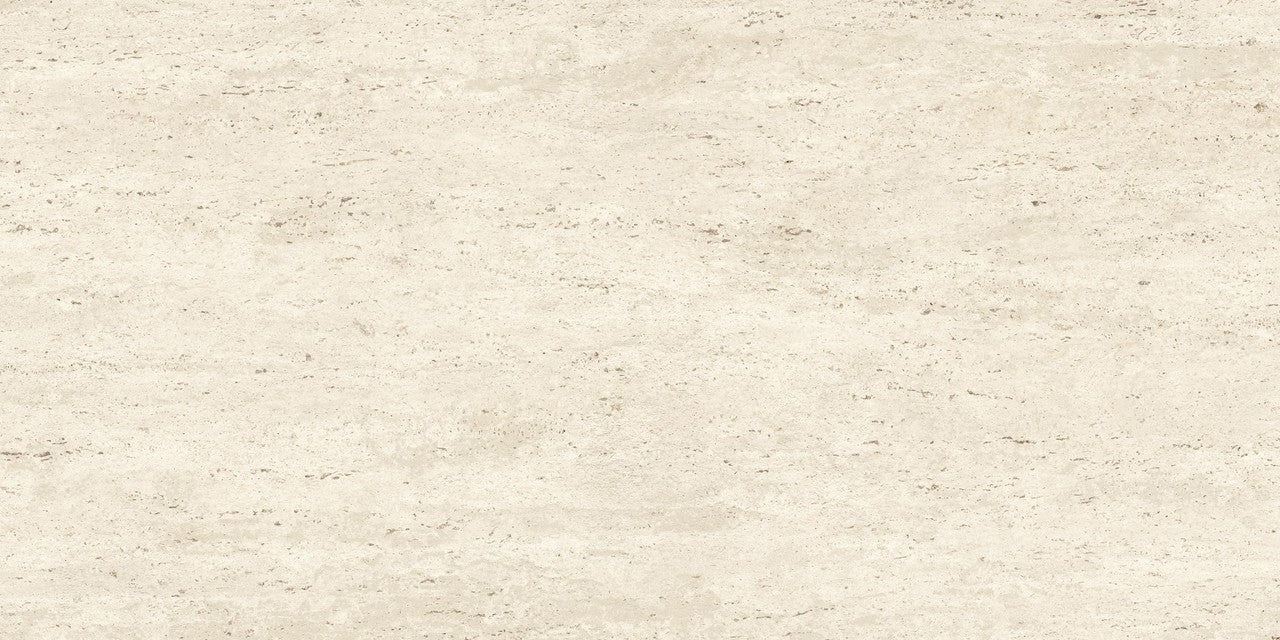 Carrelage effet Travertin Blanc Vein Cut 120x60x0,9 cm Mat Neravio - Sol et mur intérieur