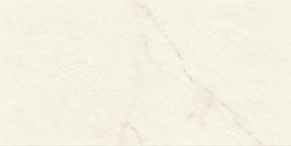 Carrelage effet Marbre Blanc Calacatta Divino 120x60x2 cm Montira - Sol extérieur