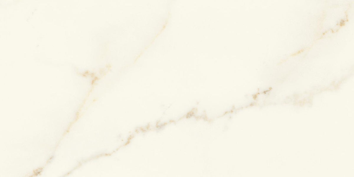 Carrelage effet Marbre Blanc Calacatta Divino 60x30x0,9 cm Mat Montira - Sol et mur intérieur