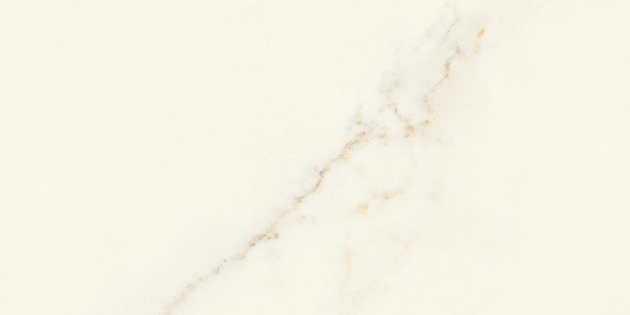 Carrelage effet Marbre Blanc Calacatta Divino 60x30x0,9 cm Brillant Montira - Sol et mur intérieur