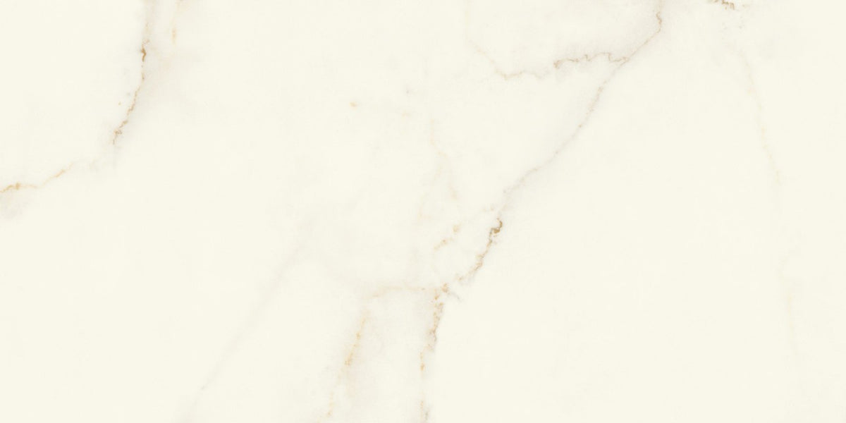 Carrelage effet Marbre Blanc Calacatta Divino 120x60x0,9 cm Brillant Montira - Sol et mur intérieur