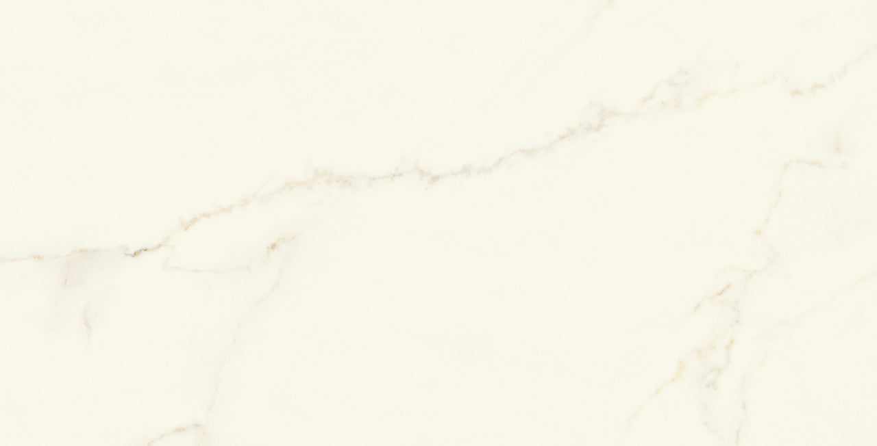 Carrelage effet Marbre Blanc Calacatta Divino 150x75x0,9 cm Brillant Montira - Sol et mur intérieur
