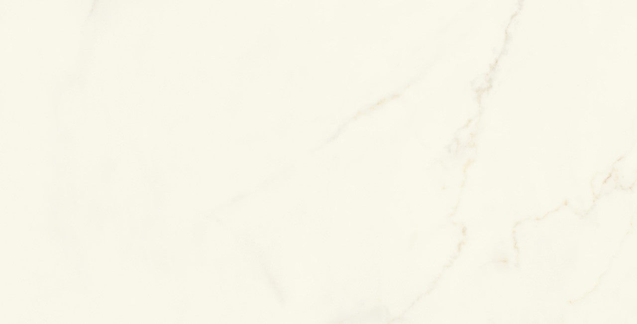 Carrelage effet Marbre Blanc Calacatta Divino 150x75x0,9 cm Brillant Montira - Sol et mur intérieur
