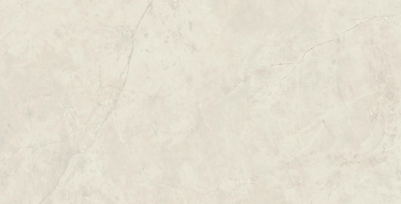 Carrelage effet Marbre Gris Luna 240x120x0,9 cm Brillant Montira - Mur intérieur