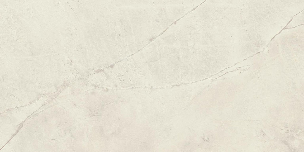 Carrelage effet Marbre Gris Luna 60x30x0,9 cm Brillant Montira - Sol et mur intérieur