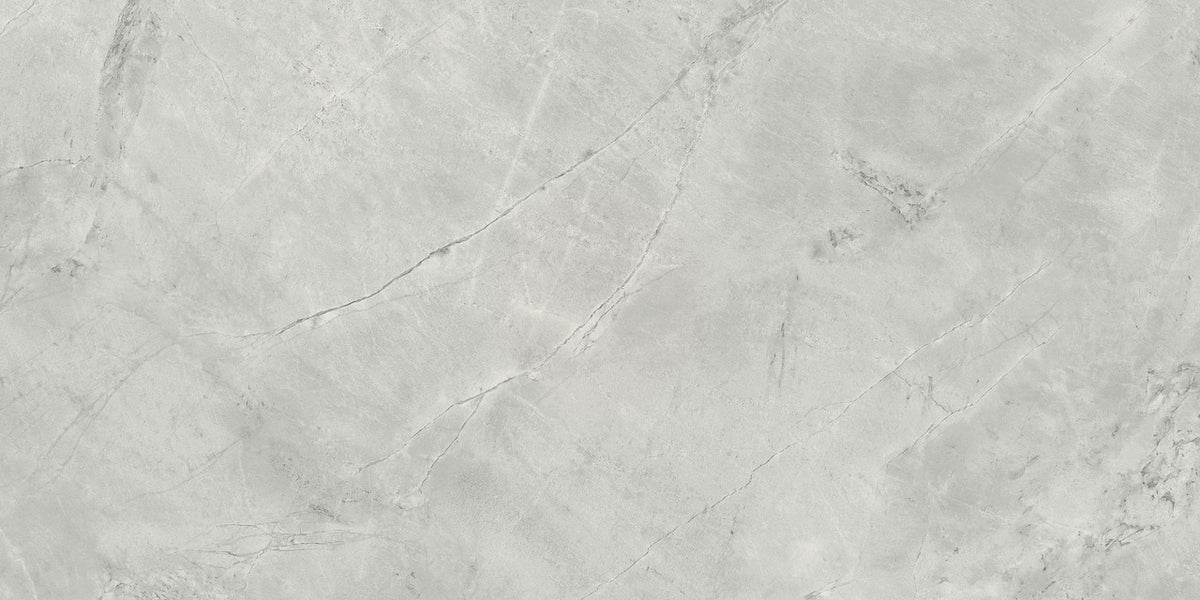 Carrelage effet Marbre Gris Mist 120x60x0,9 cm Mat Montira - Sol et mur intérieur