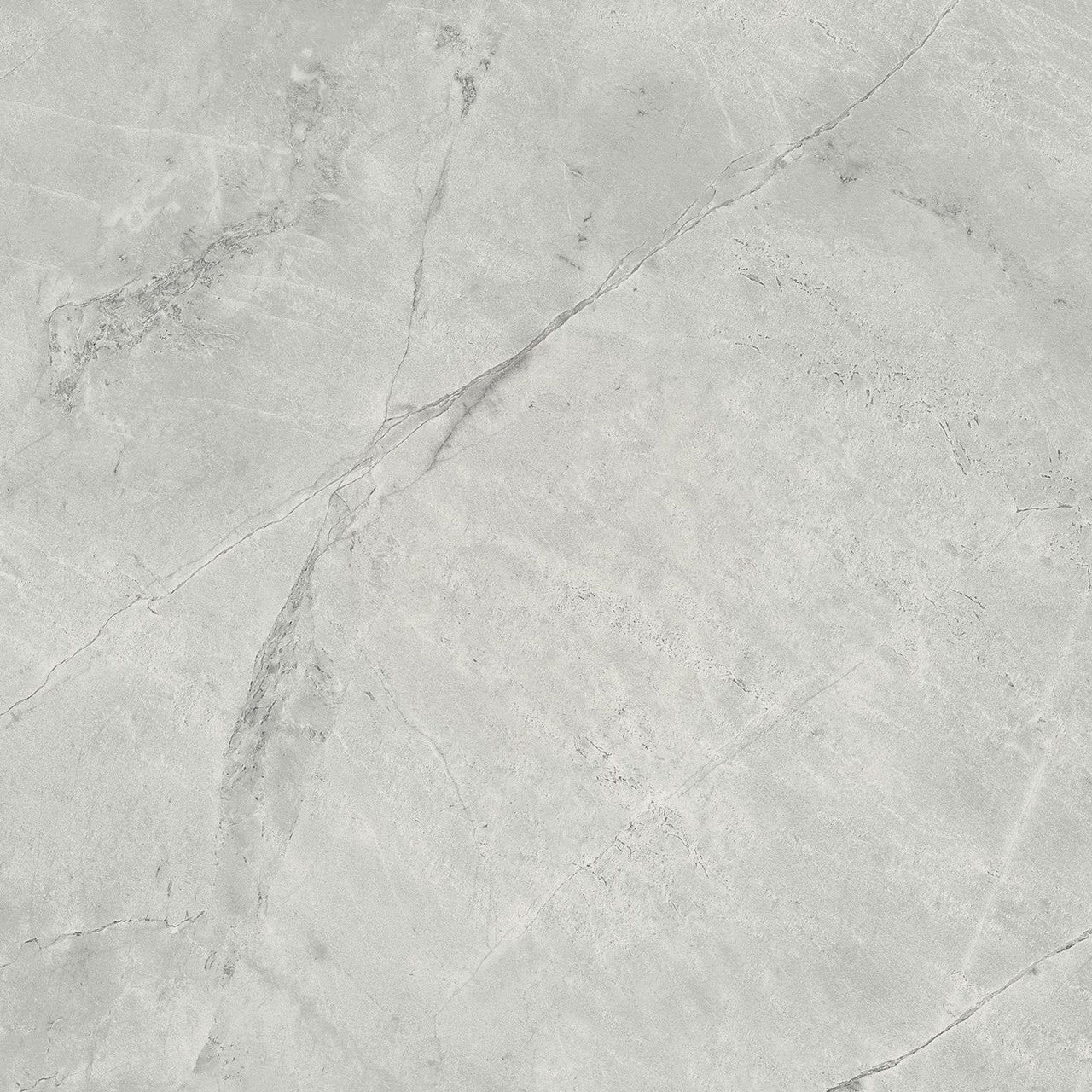 Carrelage effet Marbre Gris Mist 60x60x0,9 cm Mat Montira - Sol et mur intérieur