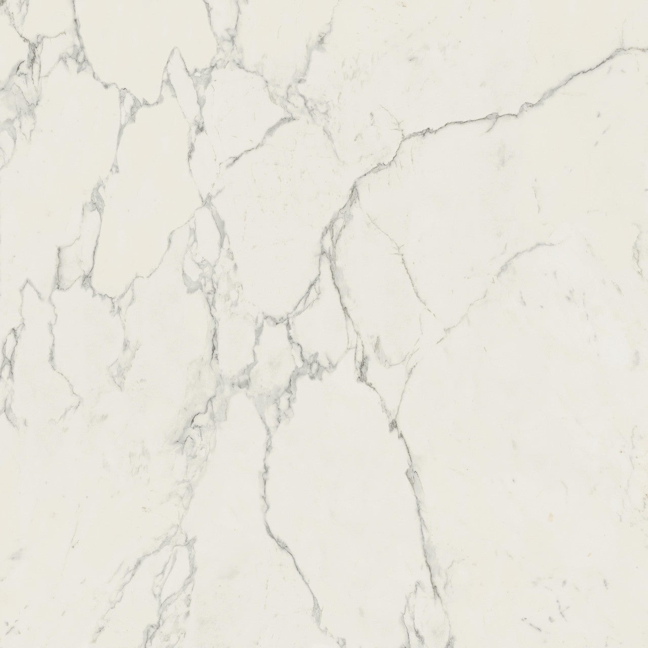 Carrelage effet Marbre Blanc Calacatta Extra 120x120x0,9 cm Mat Clarenza - Sol et mur intérieur