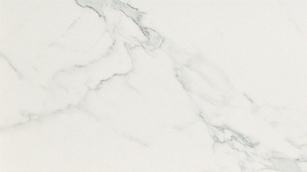 Carrelage effet Marbre Blanc Calacatta Extra 56x30,5x0,85 cm Brillant Clarenza - Mur intérieur