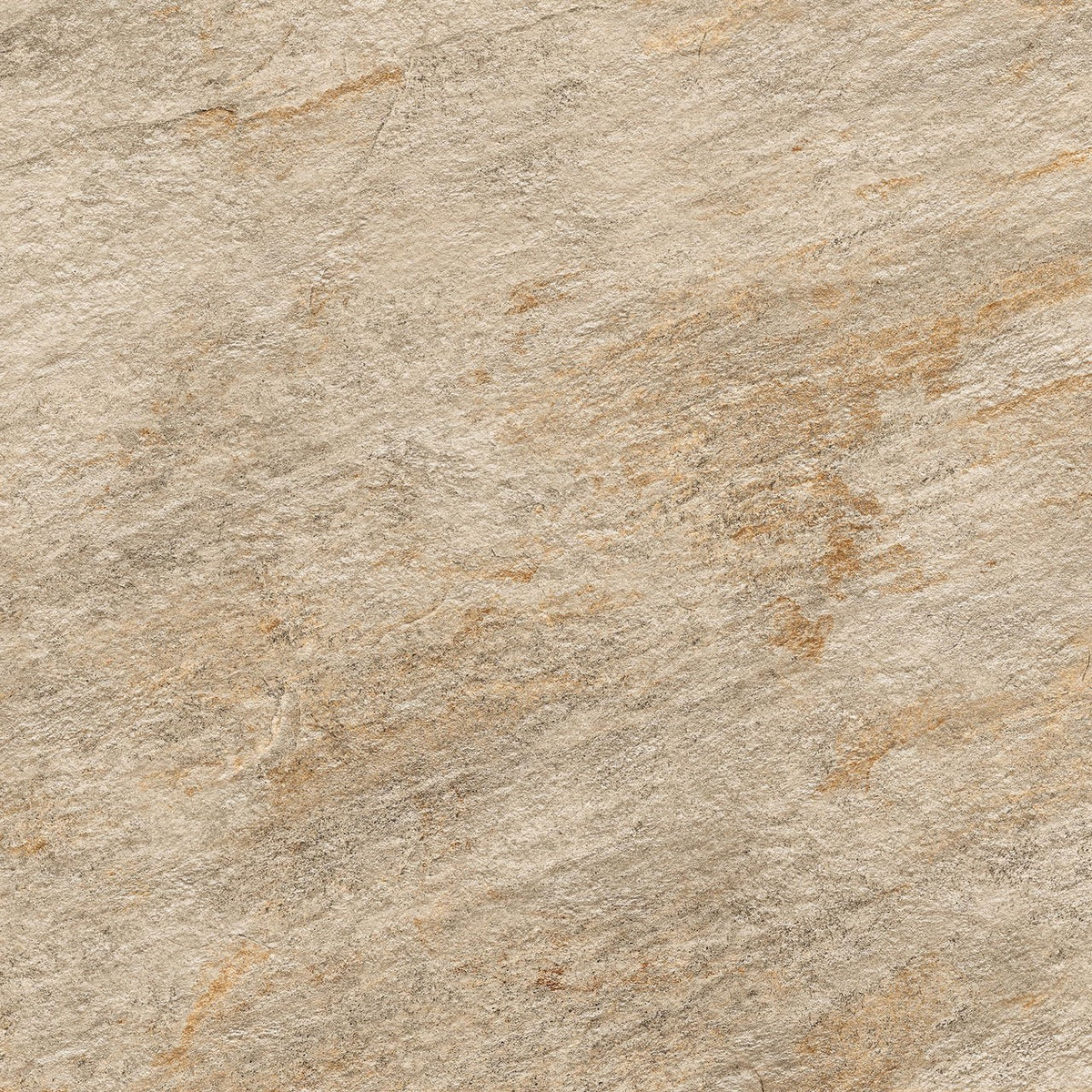 Carrelage effet Pierre Quartzite Beige Doré 80x80x2 cm Salvero - Sol extérieur