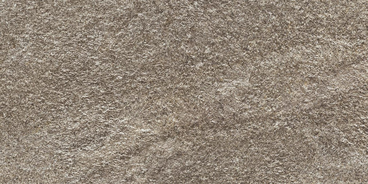 Carrelage effet Pierre Quartzite Gris Roche 60x30x0,9 cm Mat Salvero - Sol et mur intérieur