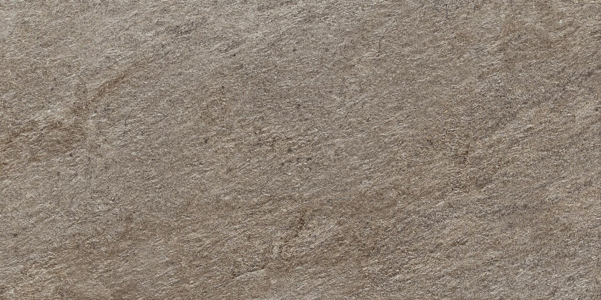Carrelage effet Pierre Quartzite Gris Roche 120x60x0,9 cm Salvero - Sol extérieur