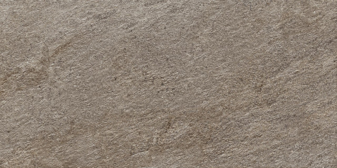 Carrelage effet Pierre Quartzite Gris Roche 120x60x0,9 cm Salvero - Sol extérieur