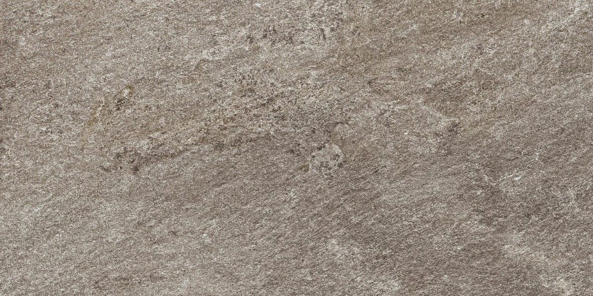 Carrelage effet Pierre Quartzite Gris Roche 120x60x0,9 cm Mat Salvero - Sol et mur intérieur