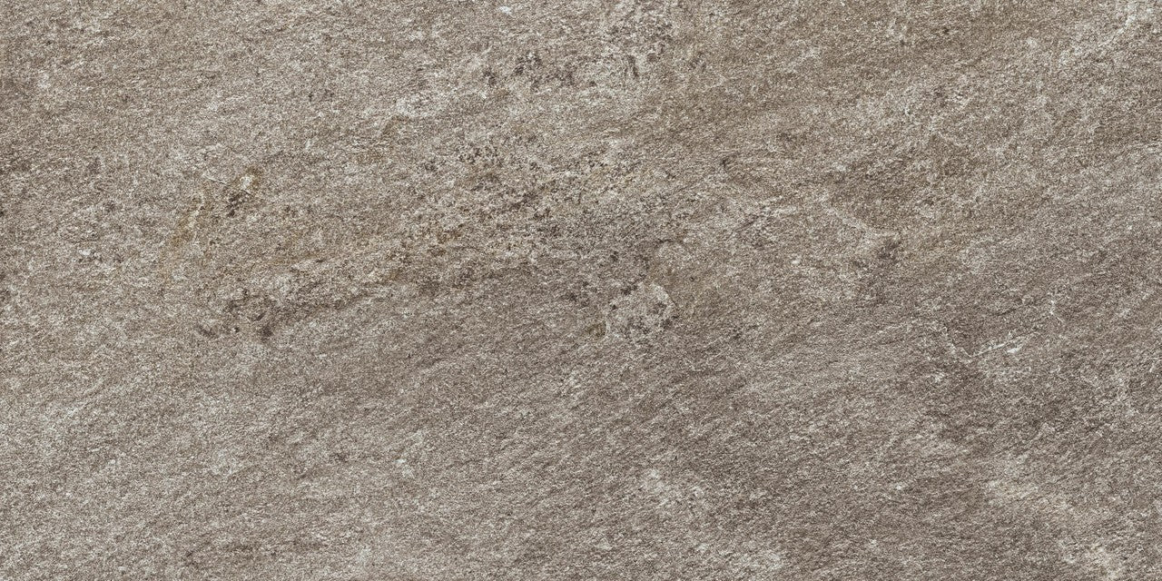 Carrelage effet Pierre Quartzite Gris Roche 120x60x2 cm Salvero - Sol extérieur