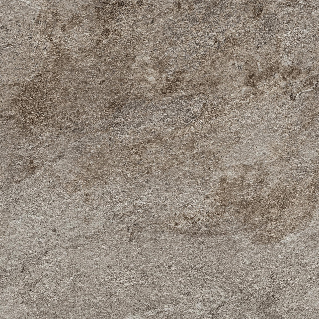 Carrelage effet Pierre Quartzite Gris Roche 80x80x2 cm Salvero - Sol extérieur