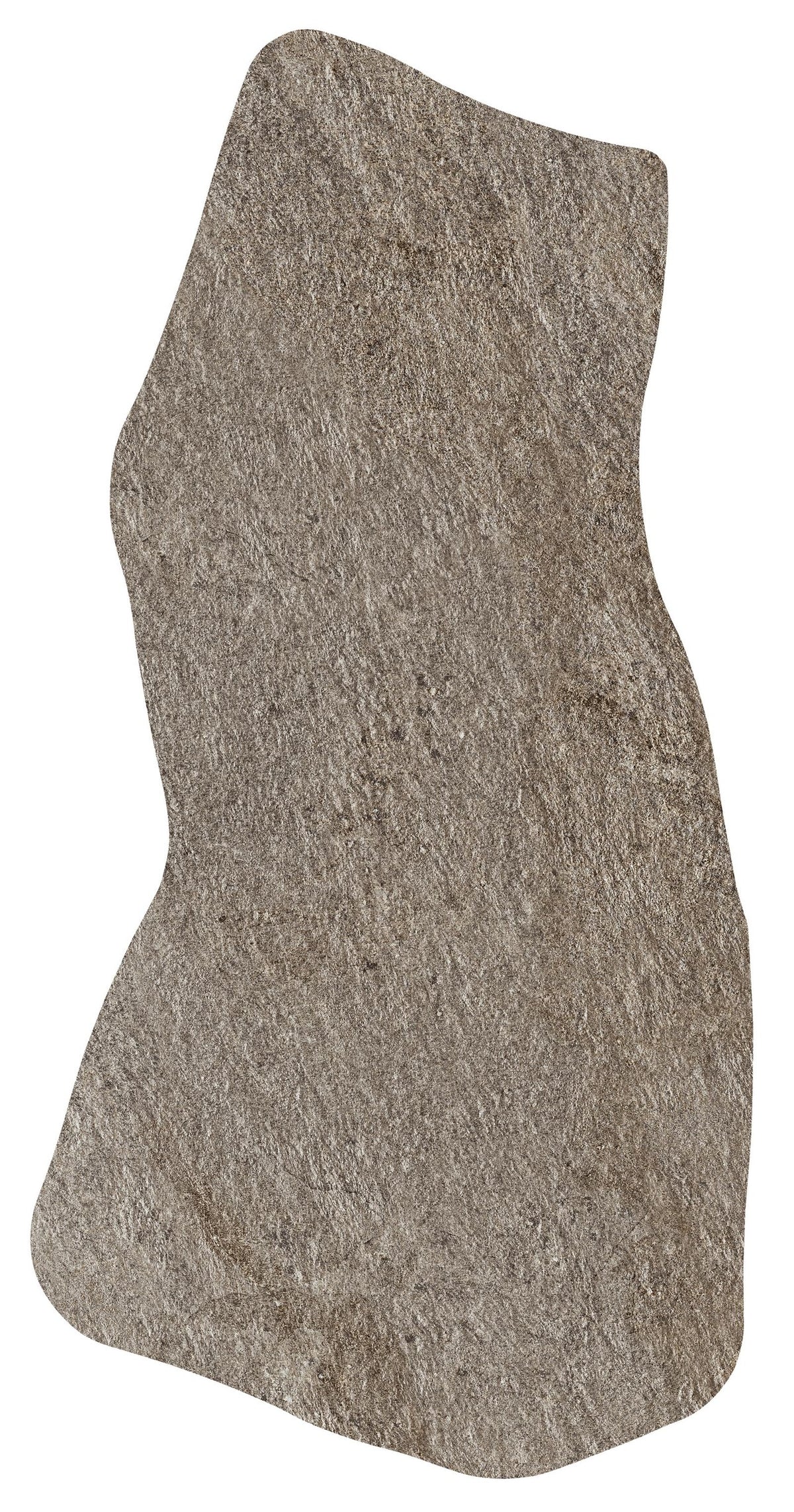 Carrelage effet Pierre Quartzite Gris Roche Dalle C 109x55x2 cm Salvero - Sol extérieur