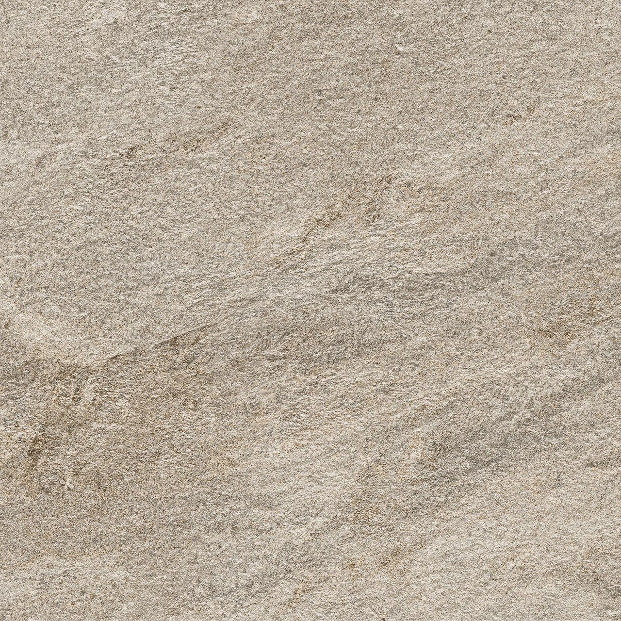 Carrelage effet Pierre Quartzite Gris Argent 60x60x0,9 cm Mat Salvero - Sol et mur intérieur