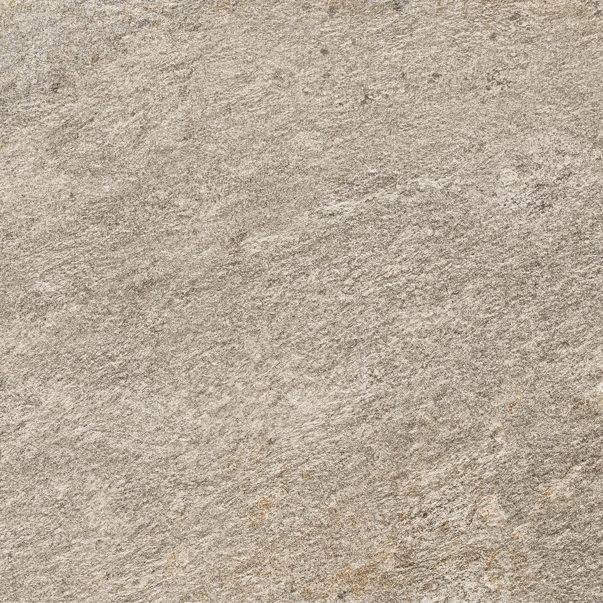 Carrelage effet Pierre Quartzite Gris Argent 60x60x2 cm Salvero - Sol extérieur